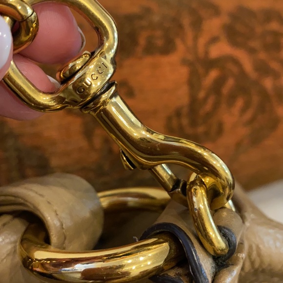 Authentic Nude Gucci jungle Boho shoulder bag - Picture 10 of 13